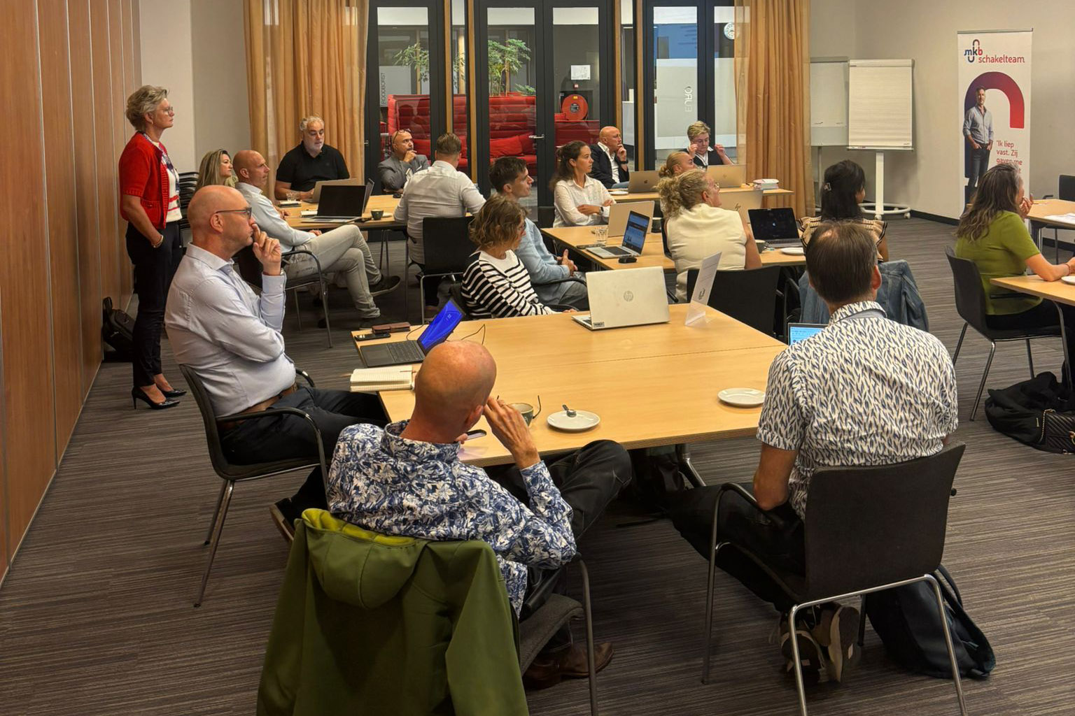 Ontbijtsessie met partners MKB Schakelteam bij Horizon Lelystad